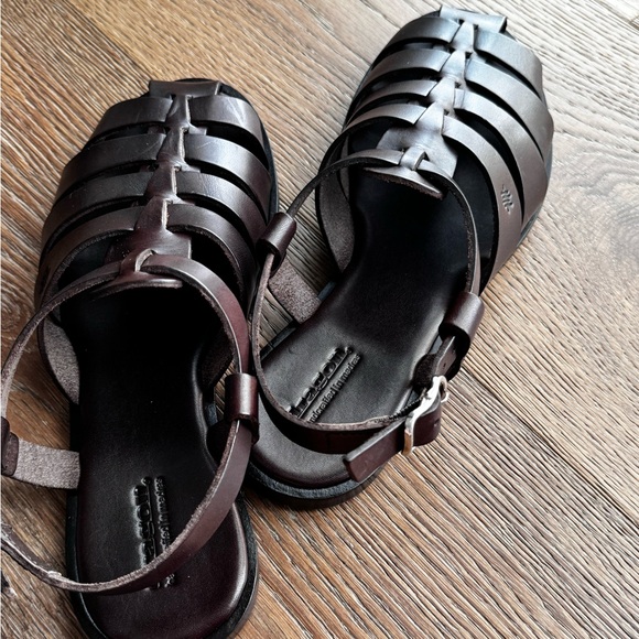 Dragon Leather Fisherman Sandals - Picture 3 of 8